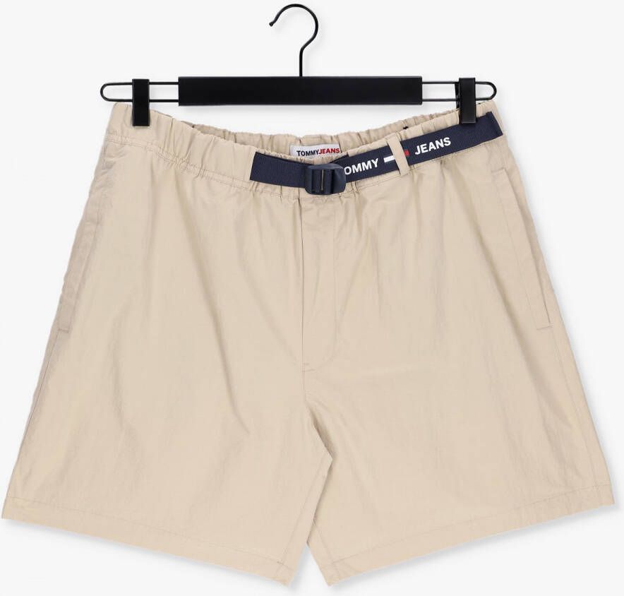 TOMMY JEANS Heren Broeken Tjm Belted Beach Short Beige