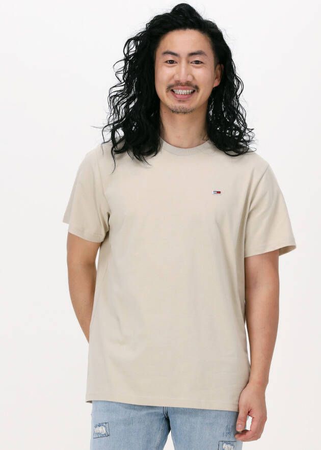 Tommy Jeans Beige T-shirt Tjm Classic Jersey C Neck