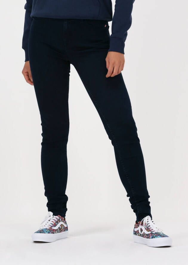 TOMMY JEANS Skinny fit jeans Nora Mid Rise Skinny Fit met -logobadge & borduursels
