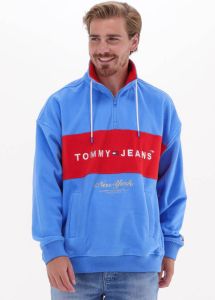 Tommy Jeans Sweatshirt met labelstitching model 'Polar'