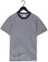 Tommy Jeans gestreept T shirt van biologisch katoen twilight navy white - Thumbnail 1