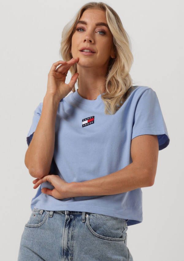 Tommy Jeans Blauwe T-shirt Tjw Tommy Center Badge Tee