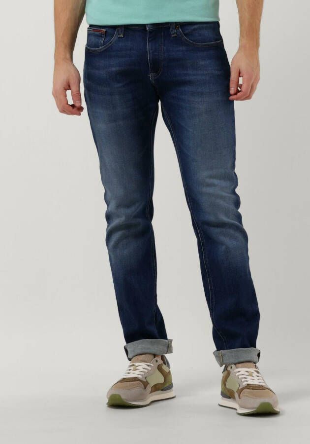 Tommy Jeans Donkerblauwe Slim Fit Jeans Scantom Slim Ag1233