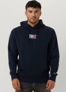 Tommy Jeans Donkerblauwe Sweater Tjm Reg Essential Graphic Hoodie