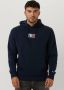 Tommy Jeans Donkerblauwe Sweater Tjm Reg Essential Graphic Hoodie - Thumbnail 1