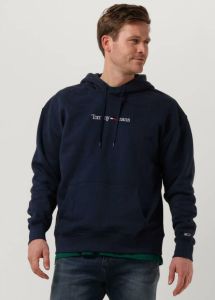 Tommy Jeans Tommy Hilfiger Jeans Men Blue Sweatshirt Blauw Heren