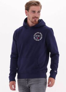 Tommy Jeans Donkerblauwe Sweater Tjm Timeless Circle Hoodie