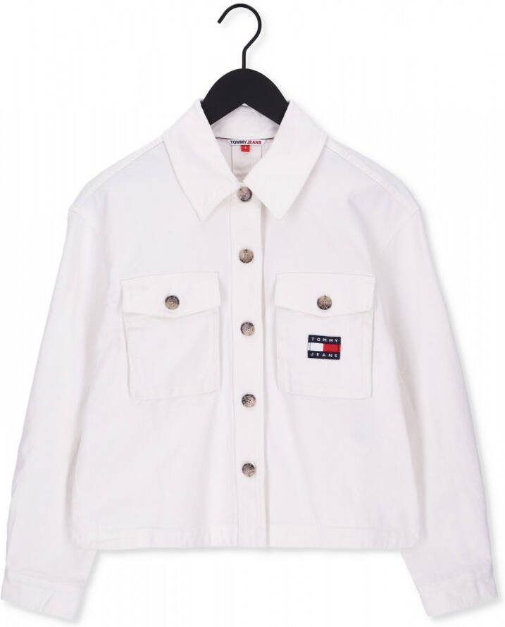 Tommy Jeans Ecru Spijkerjas Tjw Surplus Overshirt