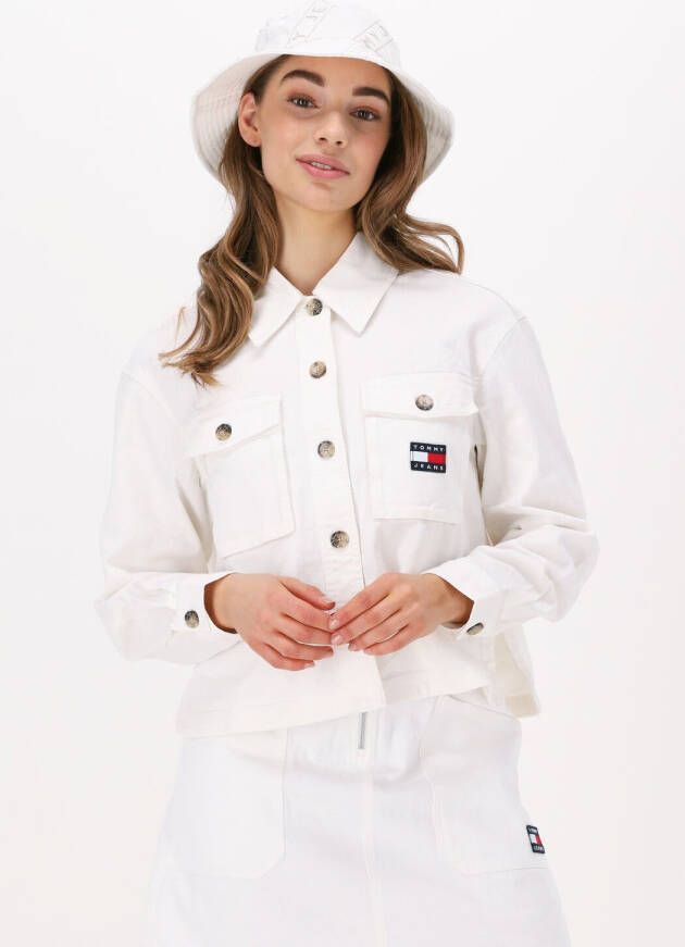 Tommy Jeans Ecru Spijkerjas Tjw Surplus Overshirt