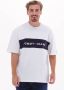 TOMMY JEANS Heren Polo's & T-shirts Tjm Printed Archive Tee Gebroken Wit - Thumbnail 1