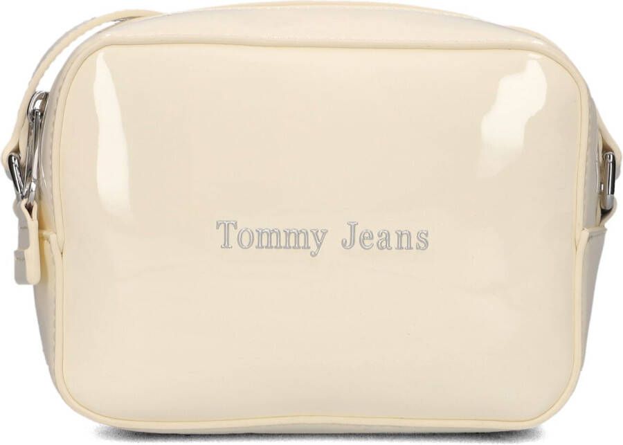 Tommy Hilfiger TJW Must Camera TAS Patent PU Aw0Aw14955 White Dames