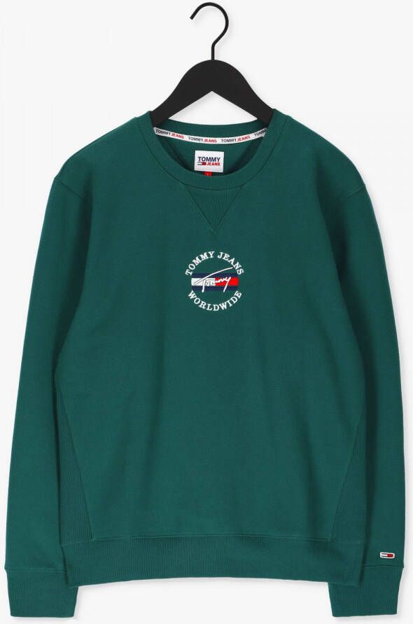 Tommy Hilfiger Heren Groene Sweatshirt Regular Fit Green Heren