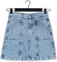 Tommy Jeans Lichtblauwe Minirokken Mom Skirt K Pckt Be715 Svlbrg - Thumbnail 1
