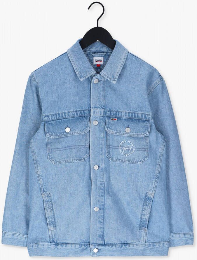 TOMMY JEANS Jeansjack OVERSZD UTL JCKT BF8013 met borduursel