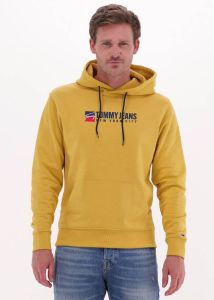 Tommy Jeans Oker Sweater Tjm Entry Athletics Hoodie