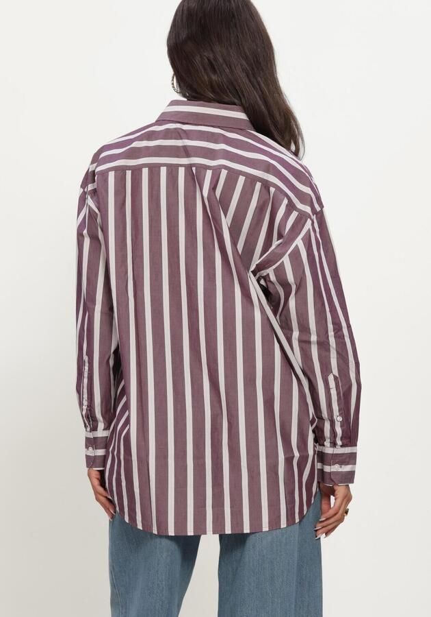 TOMMY JEANS Dames Blouses Tjw Ovs Essential Shirt Ext Paars - Foto 3