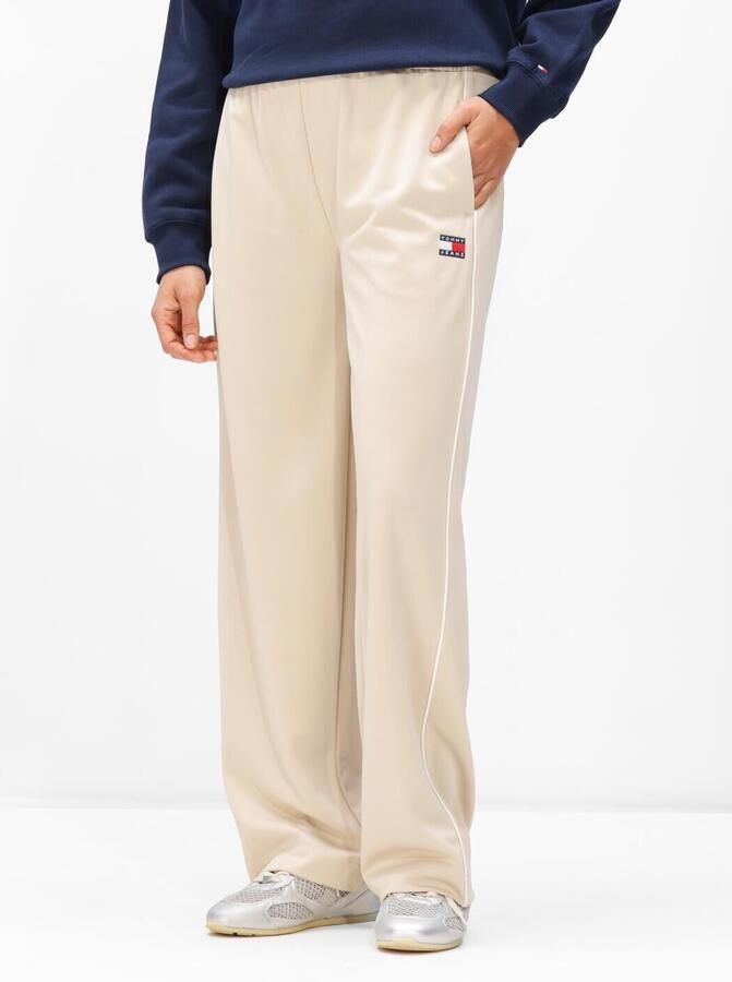 TOMMY JEANS Dames Broeken Tjw Archive Track Pant Beige