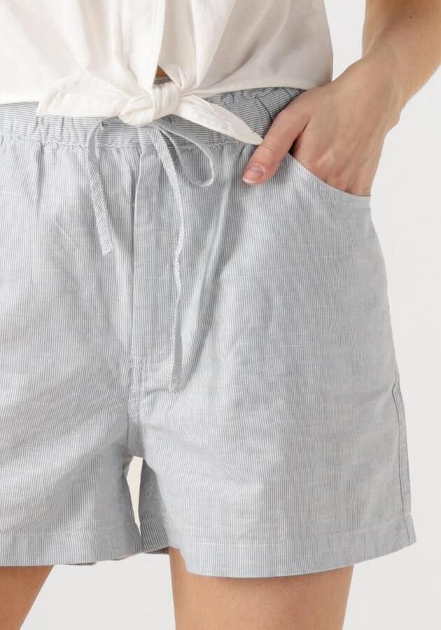 Tommy Jeans Regular fit korte paperbagbroek van een mix van katoen en linnen - Foto 3