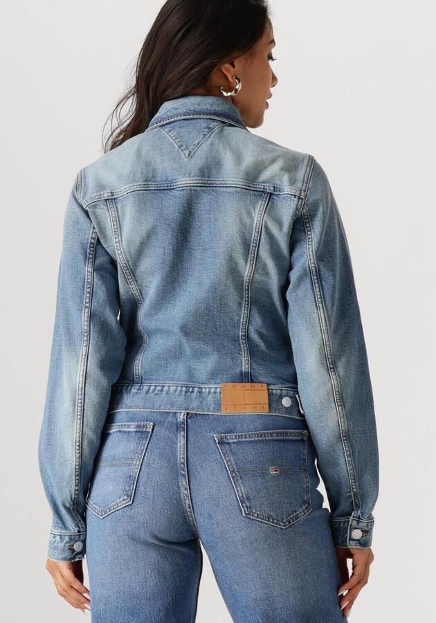 TOMMY JEANS Dames Jassen Classic Trucker Jacket Ai8113 Lichtblauw - Foto 3