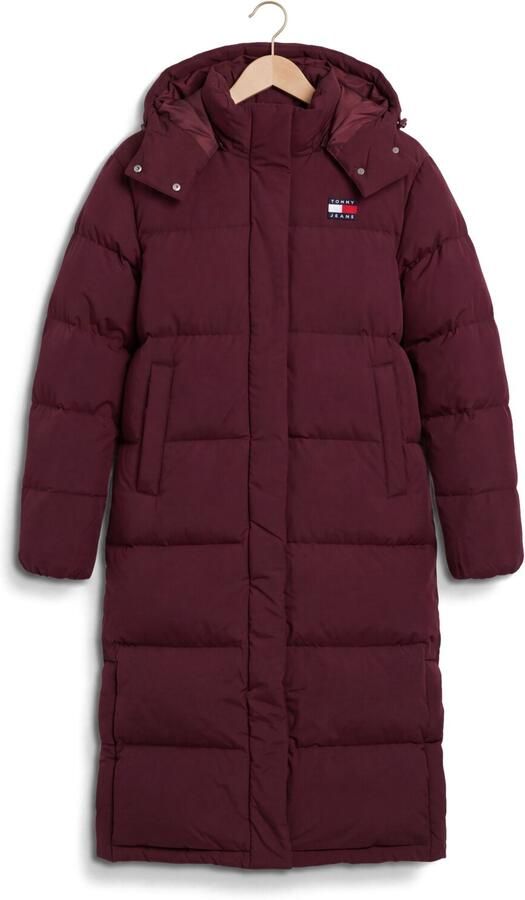 TOMMY JEANS Dames Jassen Tjw Alaska Long Puffer Bordeaux - Foto 4