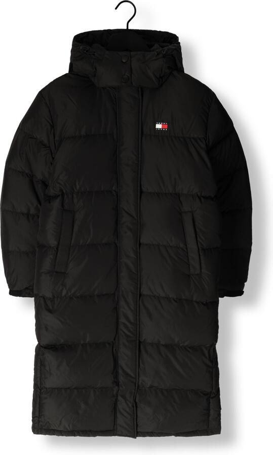 Tommy Jeans Gewatteerde lange jas met labelstitching model 'ALASKA' - Foto 4