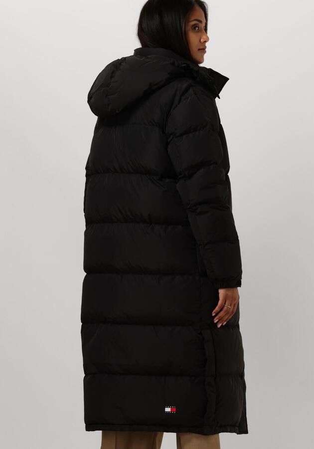 Tommy Jeans Gewatteerde lange jas met labelstitching model 'ALASKA' - Foto 2