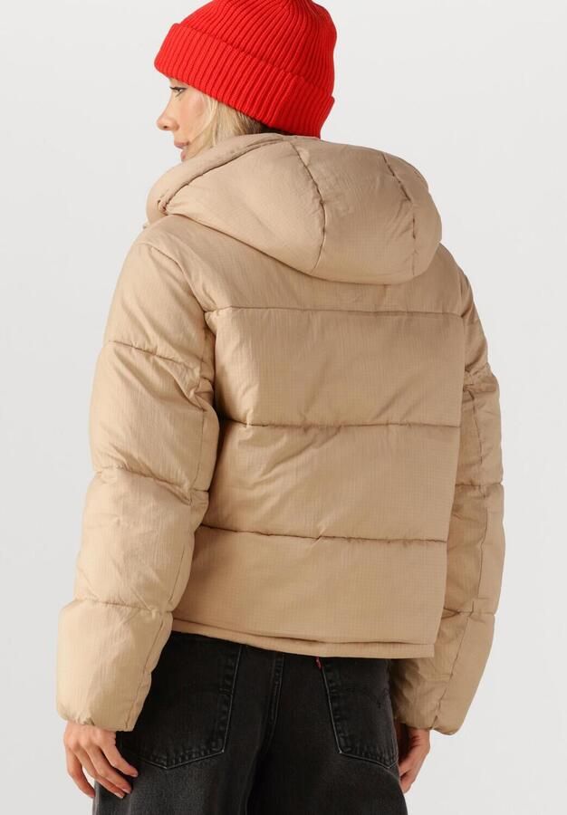 TOMMY JEANS Dames Jassen Tjw Hooded Puffer Jacket Zand - Foto 3