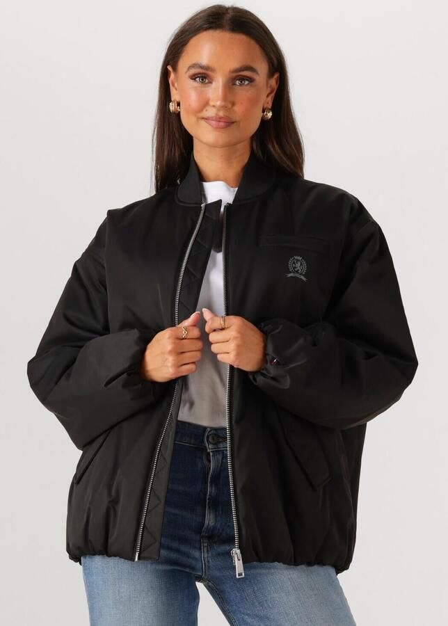 TOMMY JEANS Dames Jassen Tjw Longline Bomber Jacket Zwart - Foto 4