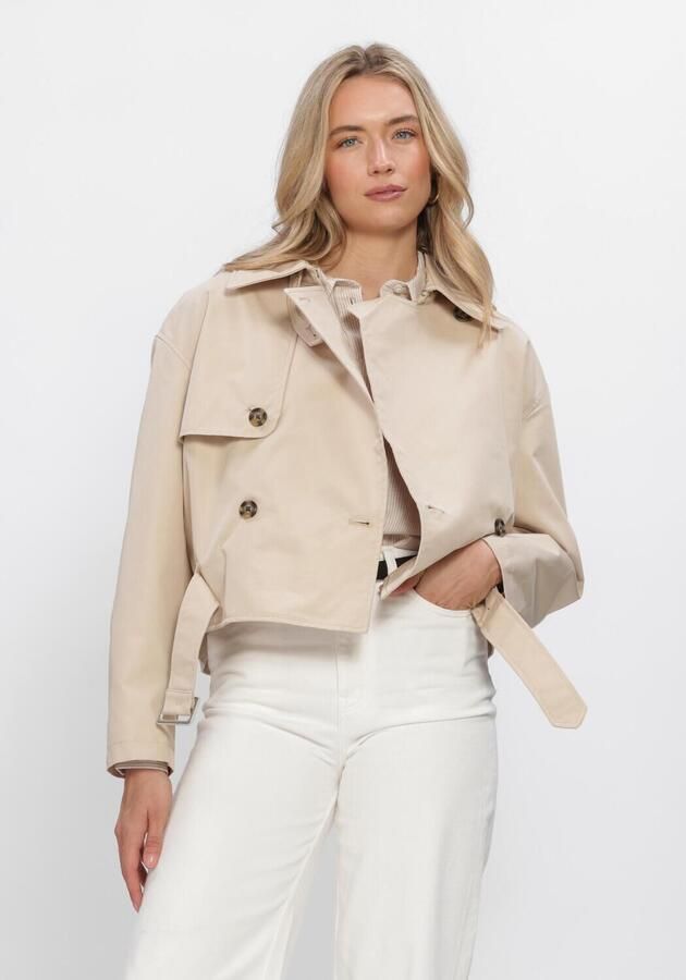 TOMMY JEANS Dames Jassen Tjw Short Trench Coat Beige