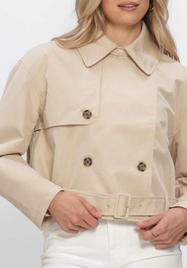 TOMMY JEANS Dames Jassen Tjw Short Trench Coat Beige - Foto 4