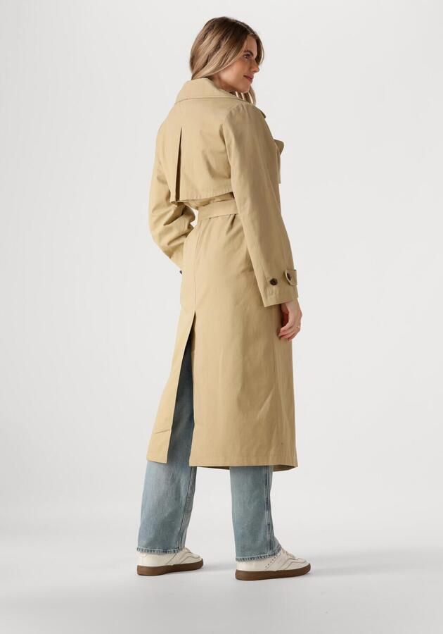 Tommy Jeans Camel Trenchcoat voor dames Brown Dames - Foto 1