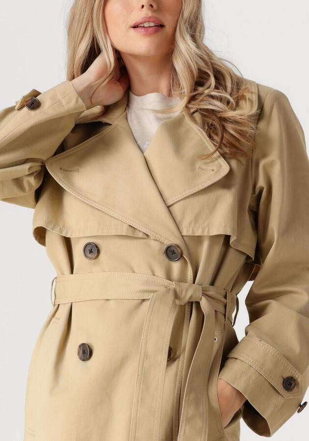 Tommy Jeans Camel Trenchcoat voor dames Brown Dames - Foto 2