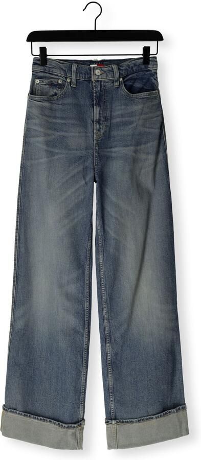 TOMMY JEANS Dames Jeans Claire Hr Wd Turn Up Ei6154 Blauw - Foto 4