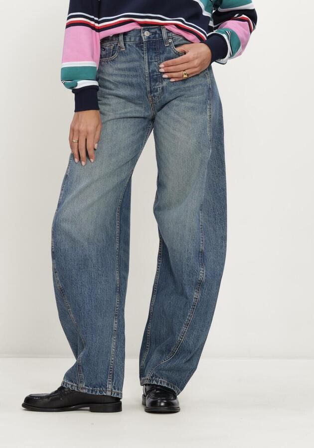 TOMMY JEANS Dames Jeans Ella Mid Barrel Cbf Cj6034 Blauw