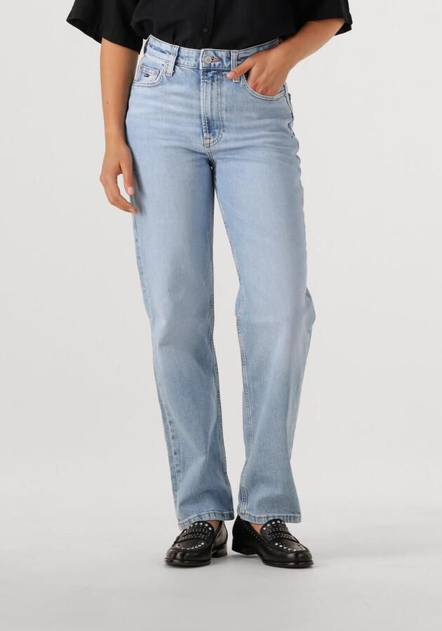 TOMMY JEANS Dames Jeans Layla Hr Slim Str Bi0112 Co Lichtblauw - Foto 4