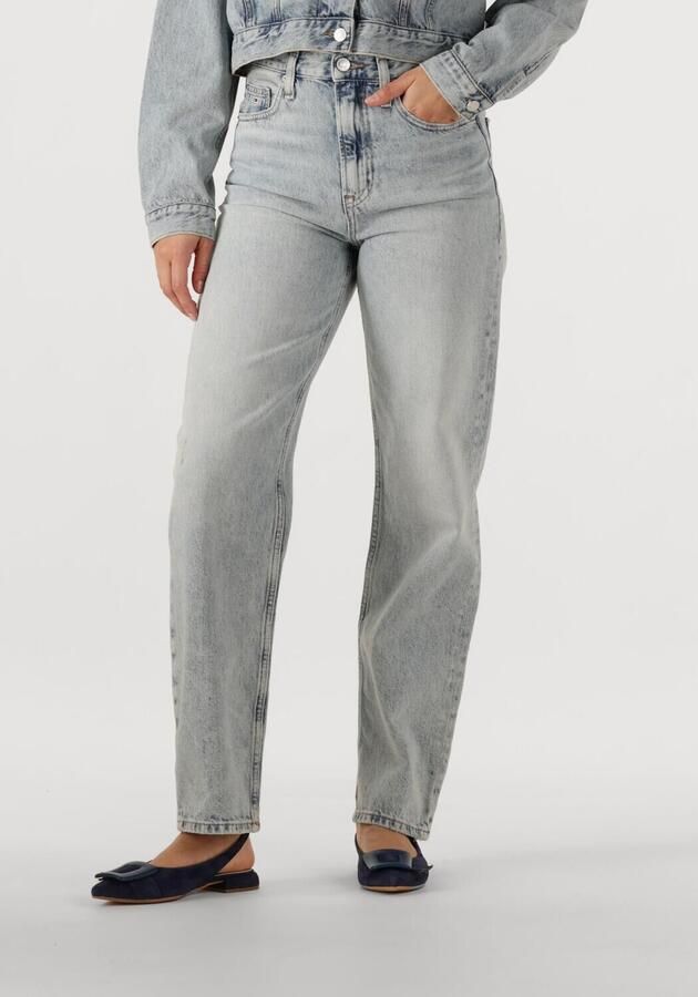 TOMMY JEANS Dames Jeans Layla Hr Slim Str Bi6012 Lichtgrijs - Foto 4