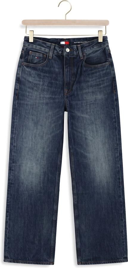 TOMMY JEANS Dames Jeans Mia Mid Relaxed Straight Dj5051 Blauw - Foto 4