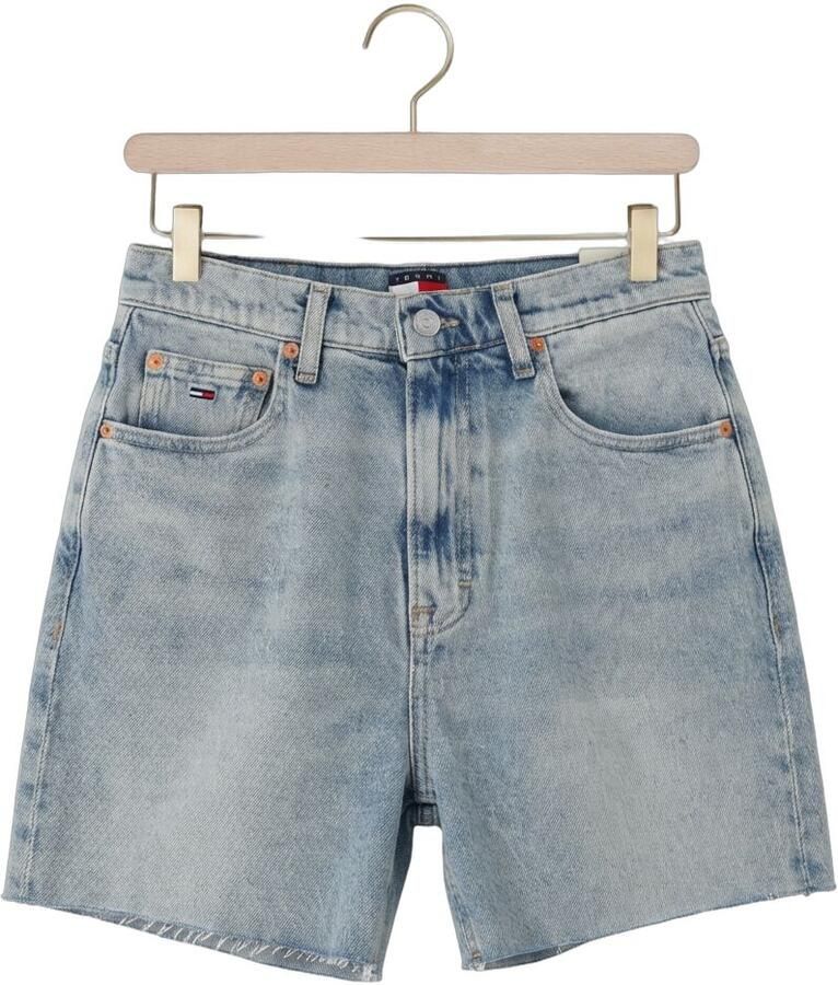 Tommy Jeans regular fit korte jeans van katoenmix model 'MOM SHORT' - Foto 2