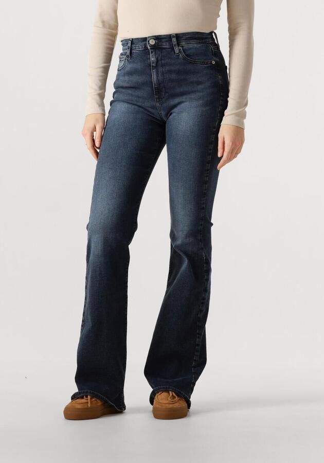 TOMMY JEANS Dames Jeans Sylvia Hgh Flr Ei1260 Donkerblauw