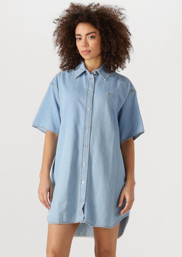 Tommy Jeans Curve Jurk met overhemdkraag SS SHIRT DRESS EXT - Foto 4