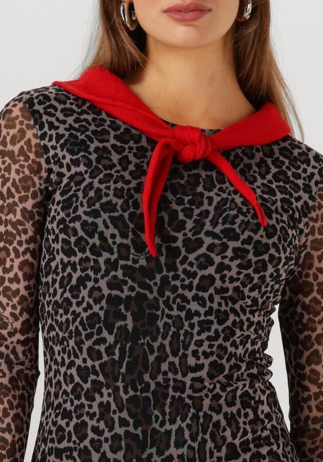 TOMMY JEANS Dames Jurken Tjw Aop Msh Midi Dress Ext Multi - Foto 2