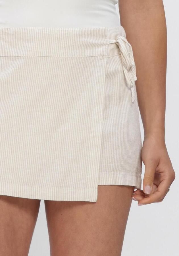 TOMMY JEANS Dames Rokken Tjw Linen Skort Beige - Foto 4