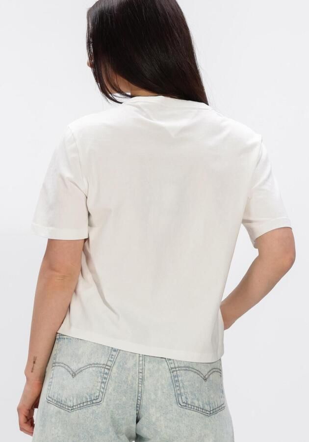 TOMMY JEANS Dames Tops & T-shirts Tjw Bxy Badge Tee Ext Gebroken Wit - Foto 4