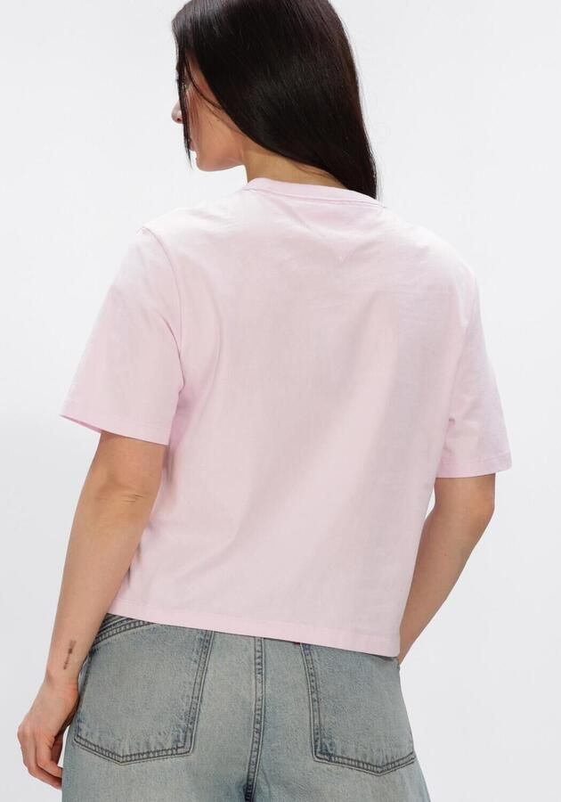 TOMMY JEANS Dames Tops & T-shirts Tjw Bxy Badge Tee Ext Lichtroze - Foto 3