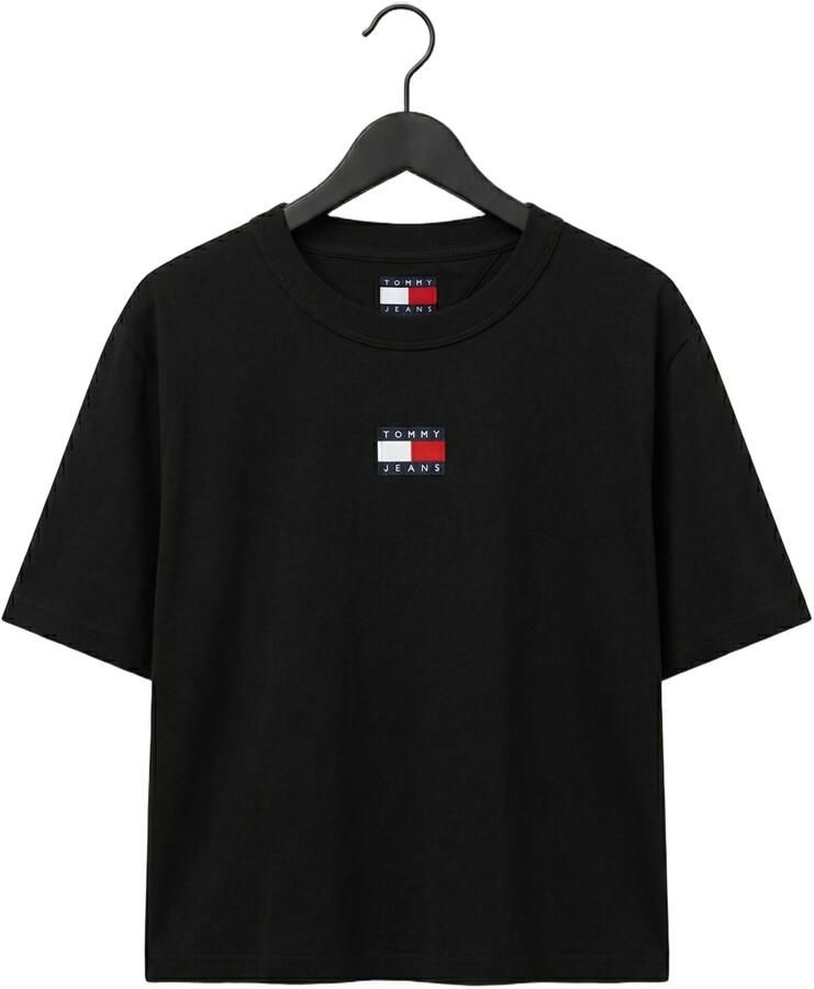 TOMMY JEANS Dames Tops & T-shirts Tjw Bxy Badge Tee Ext Zwart - Foto 2