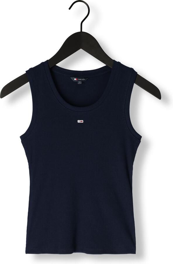 TOMMY JEANS Dames Tops & T-shirts Tjw Essential Rib Tank Ext Donkerblauw - Foto 4