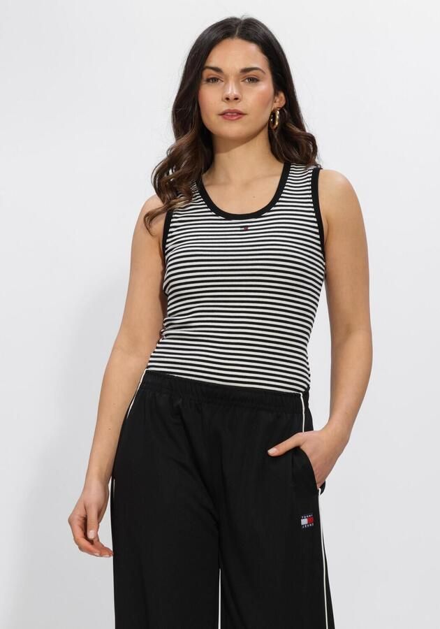 TOMMY JEANS Dames Tops & T-shirts Tjw Essential Rib Tank Ext Multi