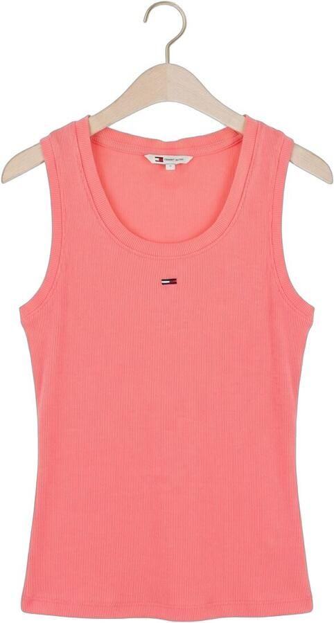 TOMMY JEANS Dames Tops & T-shirts Tjw Essential Rib Tank Ext Roze - Foto 4