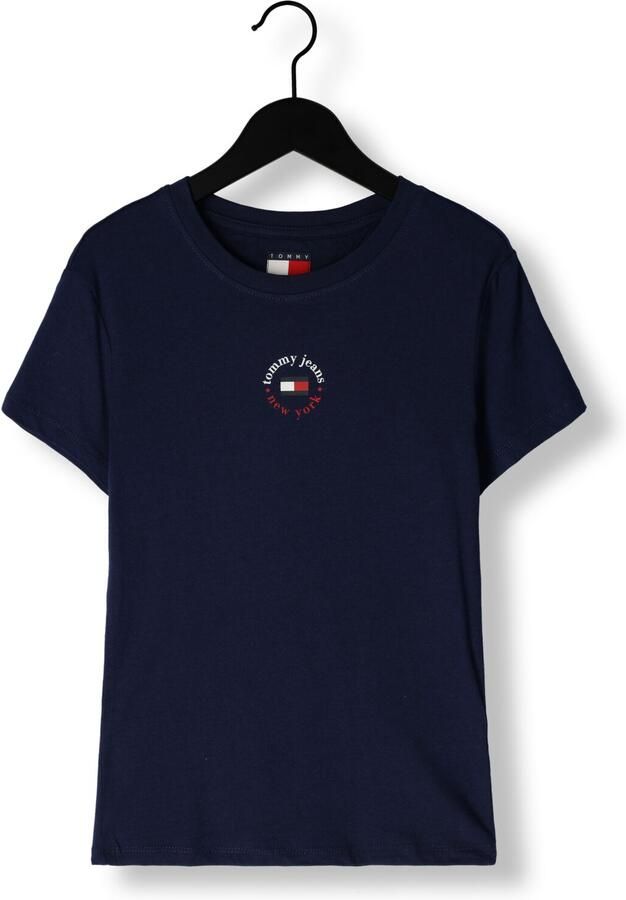 TOMMY JEANS Dames Tops & T-shirts Tjw Slim Essential Logo 2 Tee Donkerblauw - Foto 2