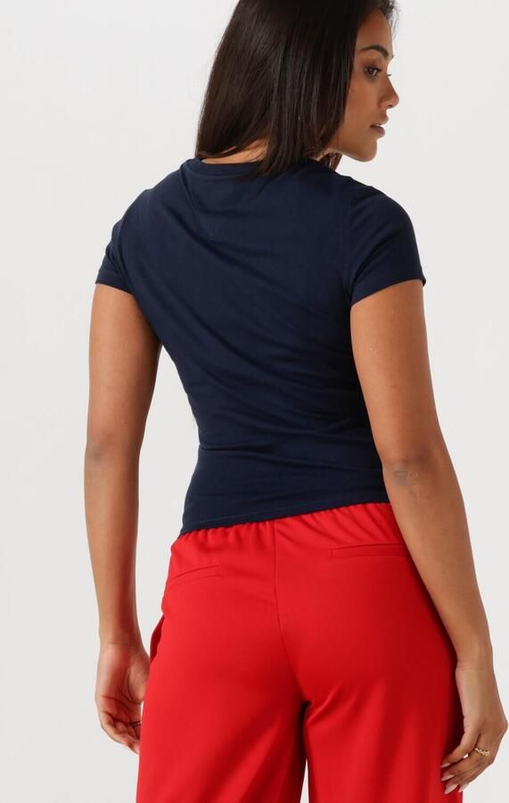 TOMMY JEANS Dames Tops & T-shirts Tjw Slim Essential Logo 2 Tee Donkerblauw - Foto 3